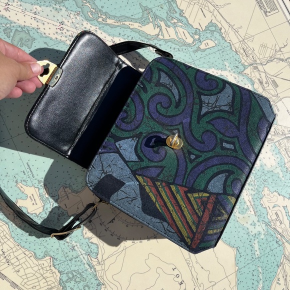 Vintage 90s De Melouk Funky Egyptian Purse - Picture 3 of 7